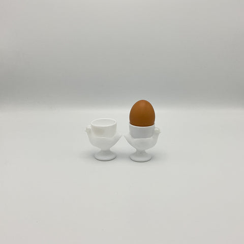 set of 2 vintage french egg cups