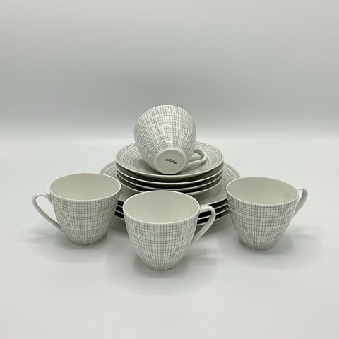 Arzberg 2025 filigrangrau coffee set Loffelhardt