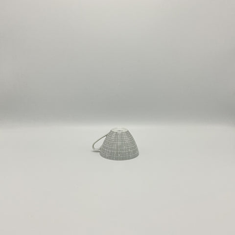 Tea cup upside down. Arzberg 2025 checkered