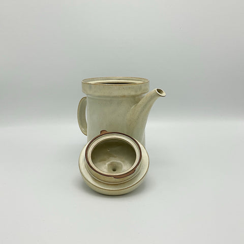 Ceracron Melitta Holstein beige coffee pot, detail picture of the inside of the lid