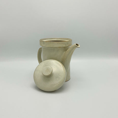 Ceracron Melitta Holstein coffee pot with lid in beige in perfect vintage condition