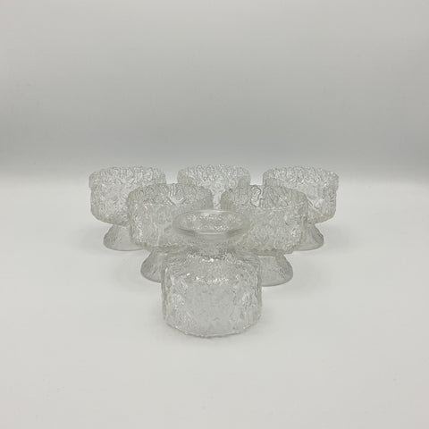 Vintage Tapio Wirkkala look alike coupes by Goebel Charlottehutte