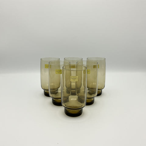 BP hoge waterglazen fumé van Luminarc (set 6)