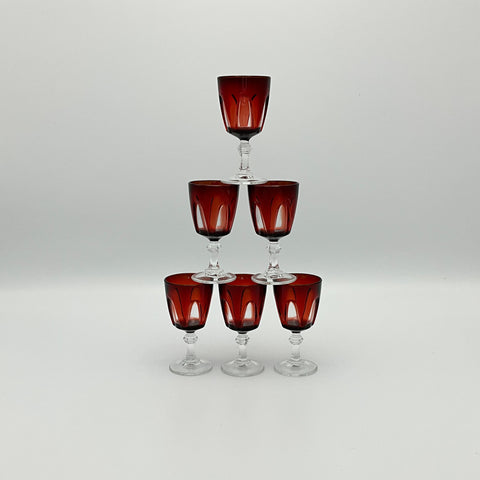 Rubilux by Luminarc shot glasses gothic