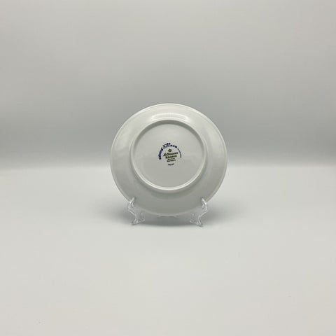 Brandstamp on small Sabena Plate: Seltmann Weiden Bavaria Germany for the former Belgian airline Sabena