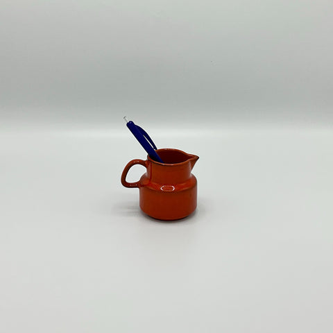 Melitta Kopenhagen creamer orange red