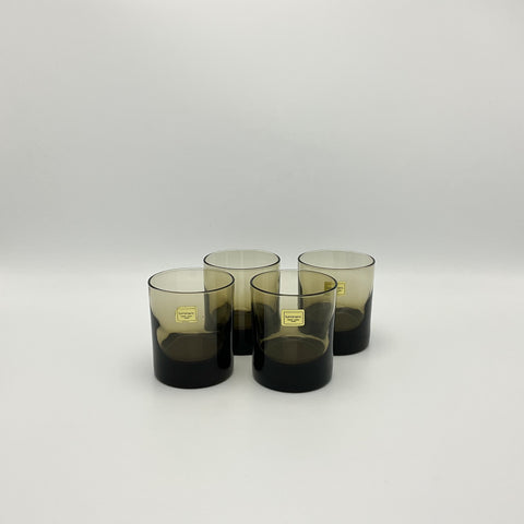 Luminarc smoked whisky tumbers set of 4