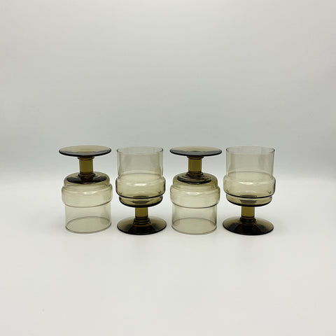 Aruba wine glasses by Willem Heesen for Royal Leerdam Glass