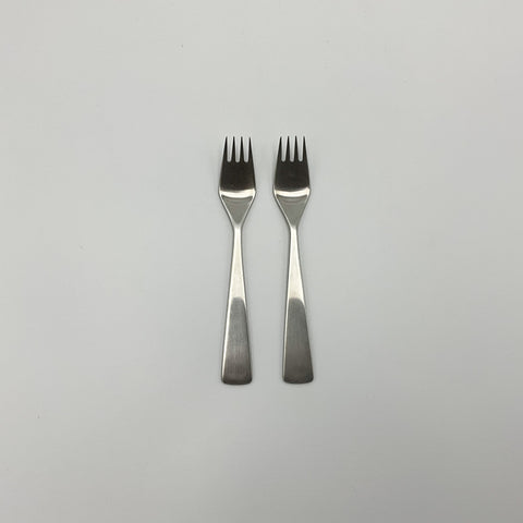 Stelton Norstaal Maya set of 2 forks designed by Tias Eckhoff